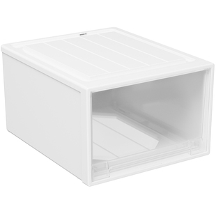 衣柜收纳箱抽屉式家用塑料收纳盒透明衣服衣物内衣整理柜子储物箱