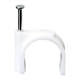 水泥钉钢钉线卡圆形电线固定线卡子网线扣墙钉线钉电线卡扣理线器