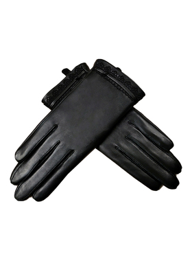新中式26新款女士小羊皮真皮手套