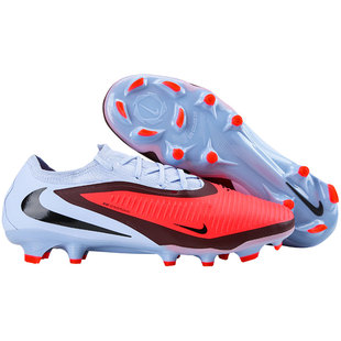 NIKE足球鞋GX次顶FG男耐克PHANTOM6长钉低帮天然草正品HJ4122-400