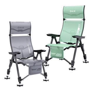 渔之源2026新款欧式钓椅野钓专用钓鱼椅折叠新型铝合金小钓鱼椅子