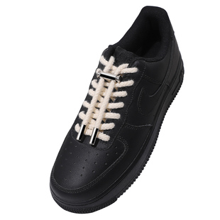 鞋带免系神器粗麻绳懒人鞋带扣固定器卡扣防开扣头鞋扣鞋带头封口