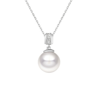 【送礼精选】PEARLSTIGE千金戴妃款密语项链耳钉爱迪生珍珠吊坠女