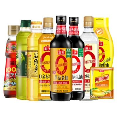 海天0添加生抽组合套装调味料