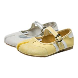 星期六复古分趾猪蹄鞋女2025新款平底休闲百搭单鞋女豆豆鞋女超软