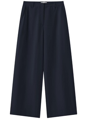 MarcO'Polo亚麻垂感女休闲长裤