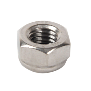 304不锈钢防松螺母锁紧螺帽316细牙反牙防滑自锁螺丝帽M3M4M5M6M8