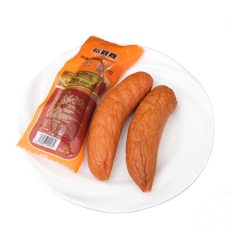 【買(mǎi)一送一】哈爾濱風(fēng)味紅腸正宗東北特產(chǎn)小零食香腸即食蒜香肉腸