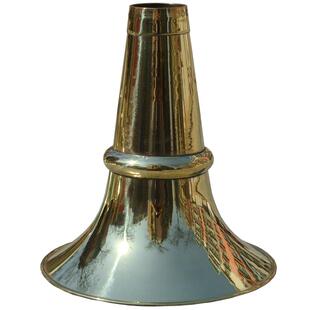 唢呐碗东北黄铜喇叭碗7寸5碗喇叭配件1尺碗二喇叭碗民间1尺6大碗