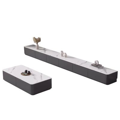 实木电视柜茶几组合客厅