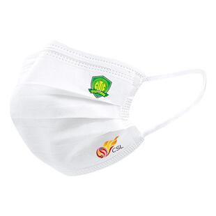 中超足球北京国安一次性口罩黑白色男女创意个性印花图案潮款定制