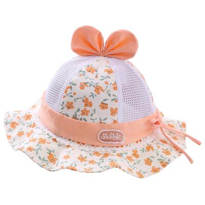 女宝宝帽子夏季薄款公主