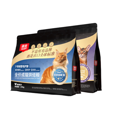 Wanpy顽皮小金盾鲜肉烘焙猫粮专研美毛护肠成猫老年营养全价猫粮