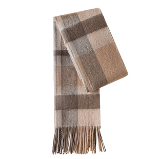 【官方正品】HR赫莲娜25冬季新款羊毛围巾时尚百搭送女友礼物礼盒