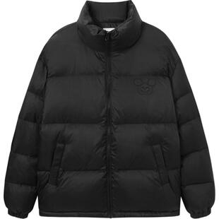清仓gxgjeans男装冬季黑色短款立领羽绒服男青年
