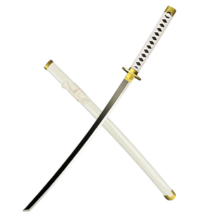 动漫周边道具cos刀海贼王武器模型刀金属刀木刀带鞘三把刀索隆刀