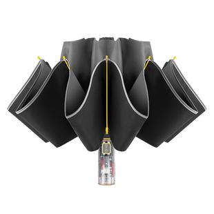 空谷十骨反向防回弹自动伞加厚黑胶防晒防紫外线加大晴雨两用大伞