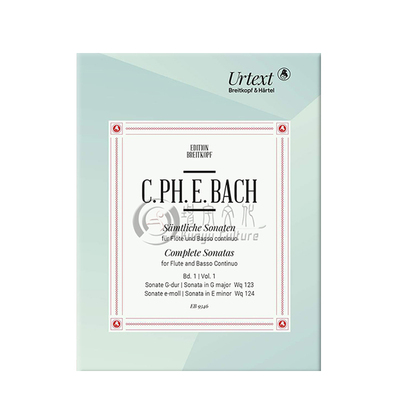 巴赫奏鸣曲选集长笛和低音提琴