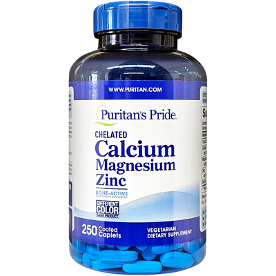 美国进口钙镁锌250粒钙镁锌同补