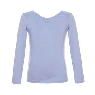 儿童舞蹈服上衣套装女孩拉丁舞服装女童T恤衫少儿长袖跳舞练功服