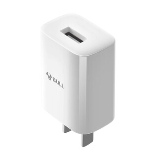 公牛3c认证正品插头usb通用5v1a2适配苹果慢充耳机台灯充电头器线