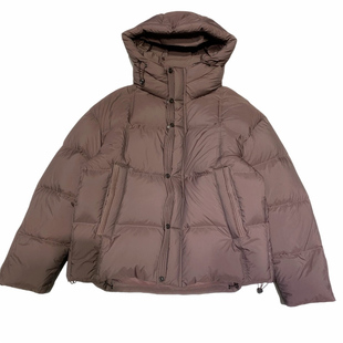 冬季高充绒连帽羽绒服男士2025白鸭绒保暖加厚防寒软糯短款羽外套