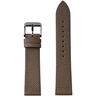 MuPi沐铍工坊 手掌纹法国进口epsom牛皮 真皮手工表带定制