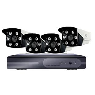 4K高清poe数字成套监控摄像头设备监控器超高清套装家用室外夜视