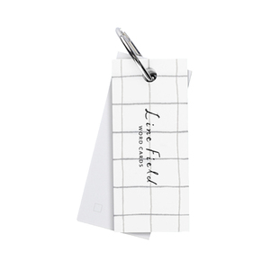 KOKUYO国誉 格子印象单词卡背诵英语单词学生专用便签本随身记85P