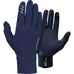 兰帕达抓绒保暖触屏骑行手套全指秋冬季公路山地车自行车男女