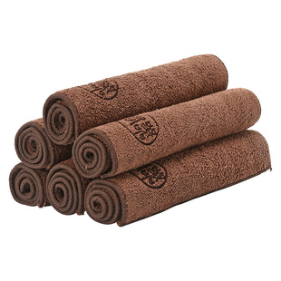 君器加厚易吸水茶巾抹布棉麻茶布家用禅意复古长方形养壶巾清洁布