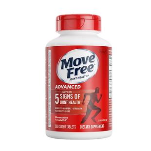 MoveFree益节氨糖软骨素美国进口中老年养护关节红瓶200粒