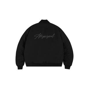 ATRY花体LOGO系列MA1飞行夹克 国潮牌秋冬季cleanfit高街保暖外套