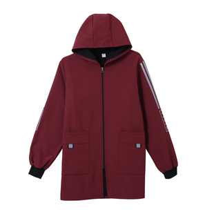 加绒加厚罩衣大码成人防水防油污长袖围裙厨房家用男士工作服大褂