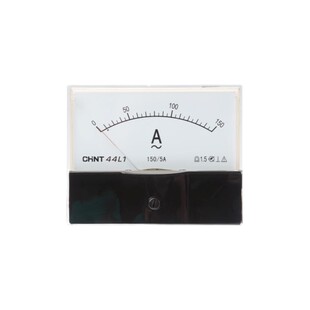 正泰交流电压表电流表44L1-A50/5A30A指针式直通V450V动力柜
