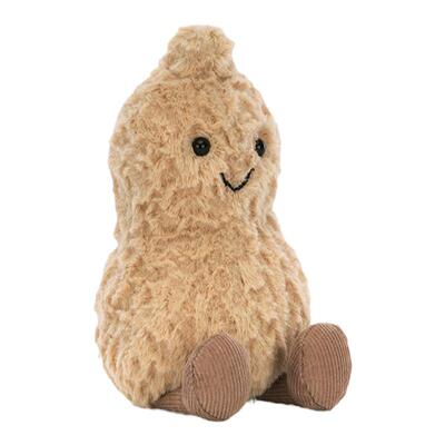 Jellycat趣味花生毛绒玩具