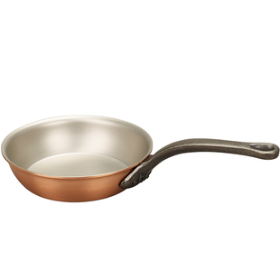 比利时进口Falk铜锅深煎锅平底牛排煎锅Frying Pan长柄煎蛋煎烤锅