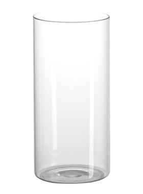花瓶摆件客厅插花透明玻璃直筒高级感水养富贵竹马醉木专用落地大