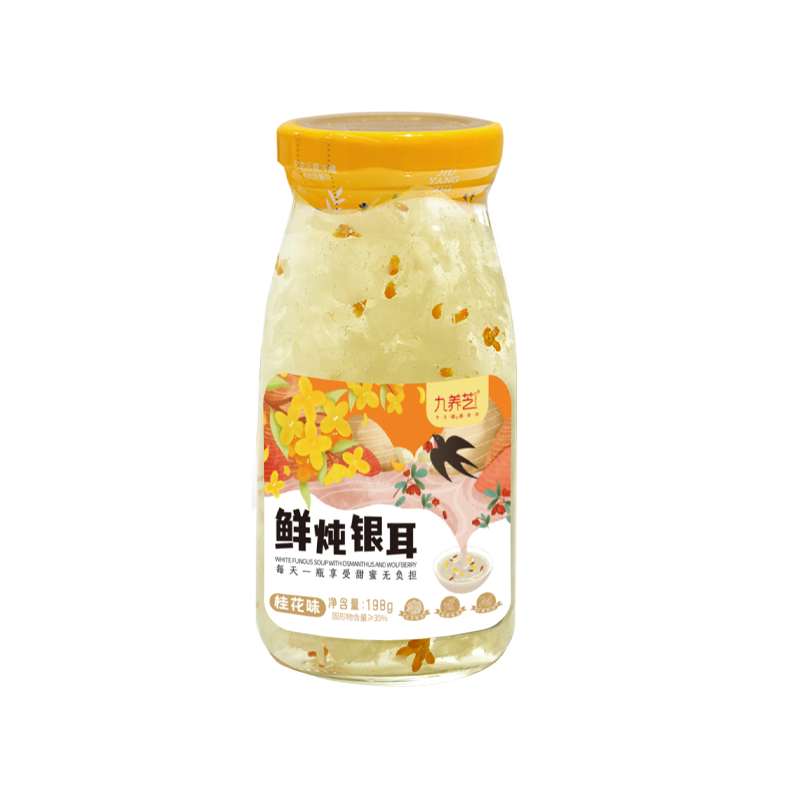 鲜炖银耳羹即食孕妇低脂零添加