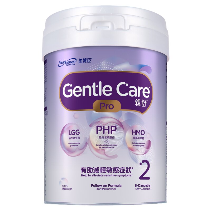 美赞臣亲舒Pro2段港版婴幼儿部分水解奶粉原装进口旗舰正品800g