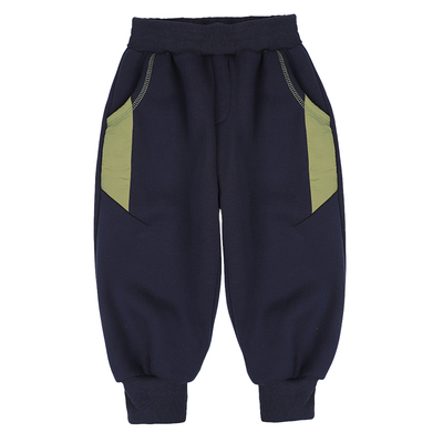 男童棉裤三层夹棉冬季加棉运动裤