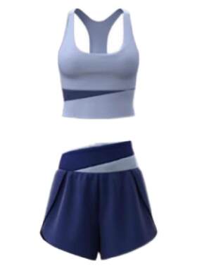 瑜伽服套装女高级感专业高端运动套装女健身减肥运动衣服速干背心