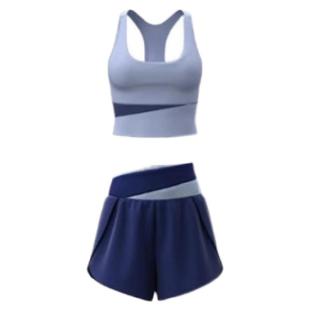 瑜伽服套装女高级感专业高端运动套装女健身减肥运动衣服速干背心