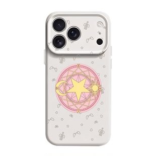 美少女战士魔法阵适用苹果18手机壳iPhone17promax水冰月16plus新款15卡通14动漫13磁吸12软x液态硅胶女款air
