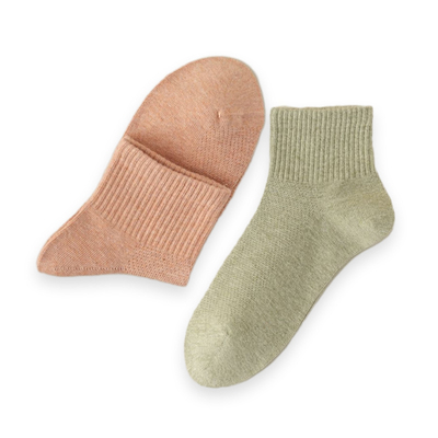 100%纯棉透气夏季薄款女棉袜