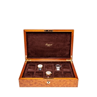 Rapport英国手表盒Heritage实木十表位进口高端腕表收纳盒展示盒