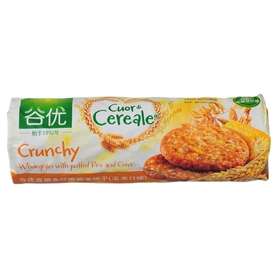 谷优西班牙玉米口味燕麦饼干