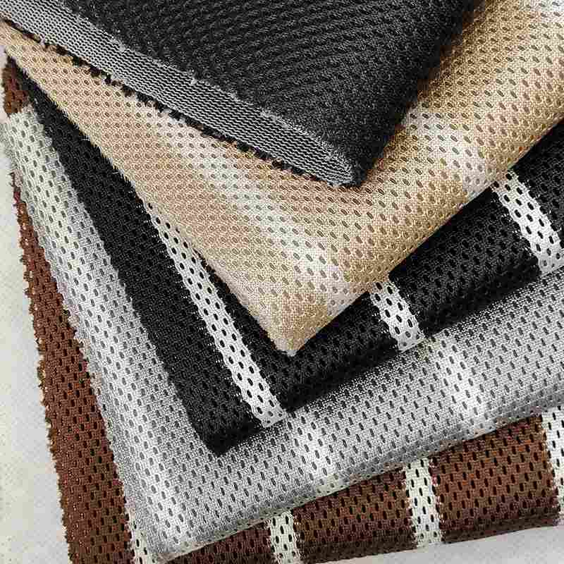 3d网格布3d间隔织物涤纶厂家面料环保批发网眼布三明治