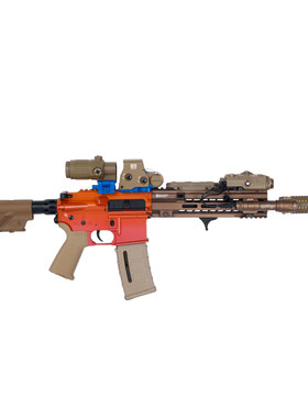 撸蛋堂全金属hk416连发玩具枪