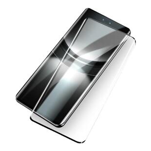 适用华为nova12pro钢化膜防指纹nova12ultra手机贴膜nova12全屏全覆盖nova12活力版曲面保护huawei抗蓝光玻璃